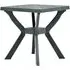 Turlock Square Bistro Table - Green, Plastic
