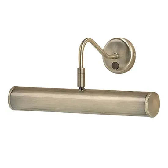 Turner 2 Light Picture Wall Light - Antique Brass, Steel image