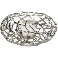 Twigs Candleholder - Antique Silver, Aluminium