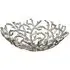 Twigs Small Decorative Bowl - Antique Silver, Aluminium