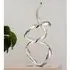 Twirls LED Table Lamp - Chrome, Crystal