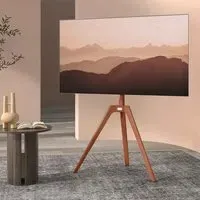 Tyler Floor Standing TV Stand - Light Oak, Wood alternate view