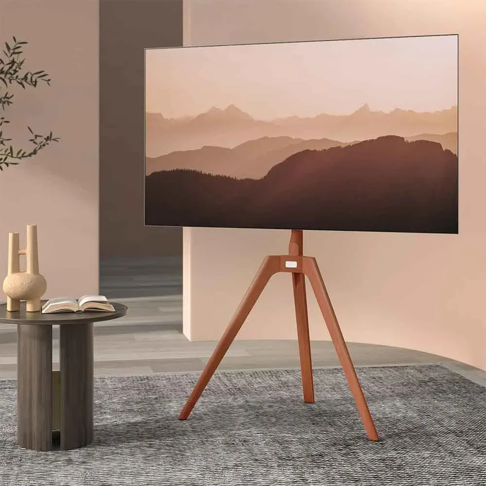 Tyler Floor Standing TV Stand - Light Oak, Wood product