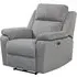 Tyrone 1-Seater Electric Recliner Sofa - Stone, Fabric