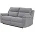Tyrone 3-Seater Electric Recliner Sofa - Stone, Fabric