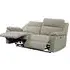 Tyrone 3-Seater Electric Recliner Sofa - Taupe, Fabric