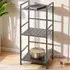 Umatilla 3-Shelf Metal Shelving Unit - Anthracite