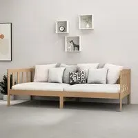 Umeko Single Day Bed - Brown, Pinewood