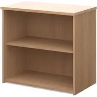 Upton Bookcase with 1 Shelf - Beech, MDF