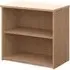 Upton Bookcase with 1 Shelf - Beech, MDF