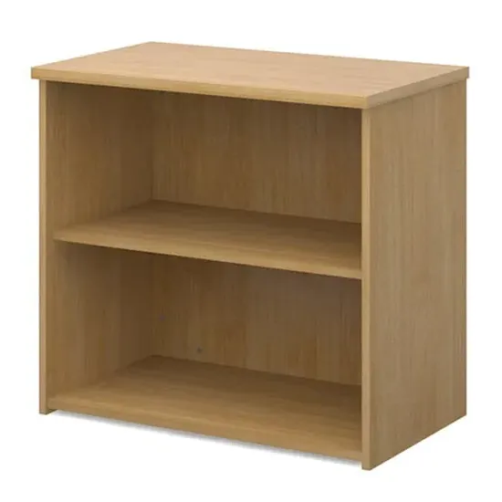 Upton Bookcase with 1 Shelf - Oak, MDF