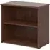 Upton Bookcase with 1 Shelf - Walnut, MDF
