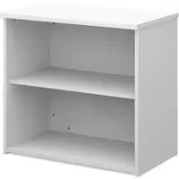 Upton Bookcase with 1 Shelf - White, MDF