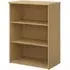 Upton Bookcase with 2 Shelves - Oak, MDF