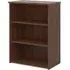 Upton Bookcase with 2 Shelves - Walnut, MDF