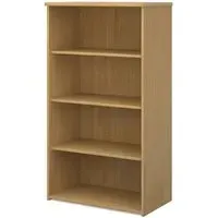 Upton Bookcase with 3 Shelves - Oak, MDF