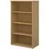 Upton Bookcase with 3 Shelves - Oak, MDF