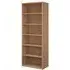 Upton Bookcase with 5 Shelves - Beech, MDF
