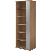 Upton Tambour Storage Cabinet with 5 Shelves - Beech, MDF