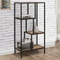 Urbana 3-Shelf Shelving Unit - Rustic