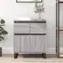 Urbino Sideboard with Storage - Grey, Engineered Wood