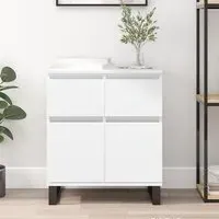 Urbino Sideboard with Storage - White, Engineered Wood