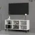Usra TV Stand with Storage - White, Engineered Wood