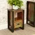 Utica Bedside Cabinet with Drawer - Satin Lacquer