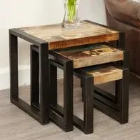 Utica Nest of 3 Tables - Satin Lacquer