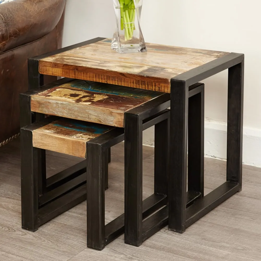 Utica Nest of 3 Tables - Satin Lacquer image
