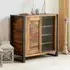 Utica Sideboard with 1 Door 4 Drawers - Satin Lacquer