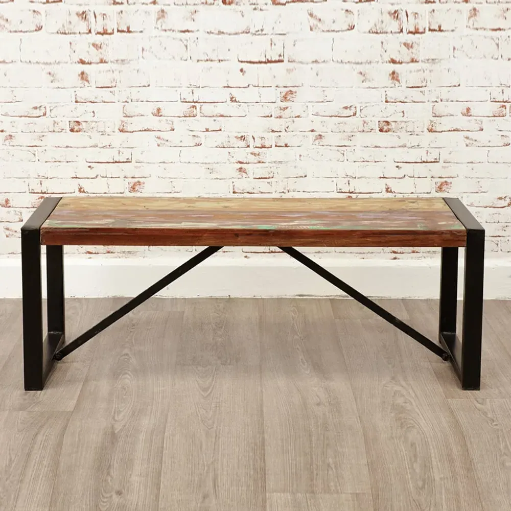 Utica Small Rectangular Dining Bench - Satin Lacquer image