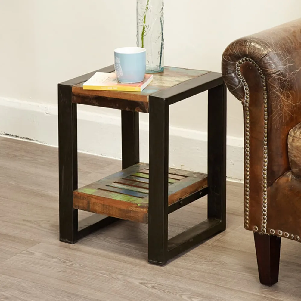 Utica Square Lamp Table - Satin Lacquer image