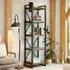 Utica Tall Bookcase with 5 Shelves - Satin Lacquer