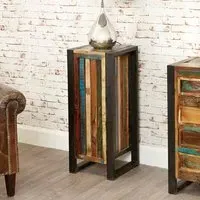 Utica Tall Lamp Table - Satin Lacquer