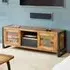Utica TV Stand with Sliding Doors - Satin Lacquer