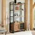 Utica Wooden Bookcase with Sliding Door - Satin Lacquer