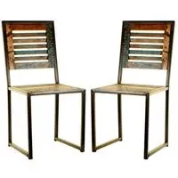 Utica Wooden Dining Chairs - Satin Lacquer