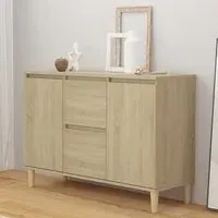 Vaeda Sideboard with 2 Doors 2 Drawers - Sonoma Oak