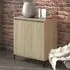 Vaeda Sideboard with 2 Doors - Sonoma Oak, Engineered Wood