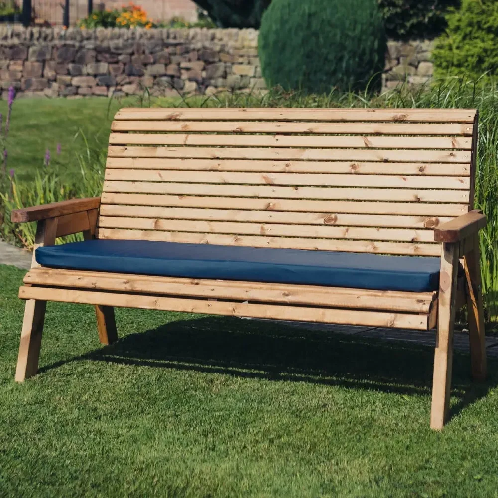 Vail 3-Seater Garden Bench - Natural