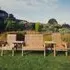 Vail 4-Seater Garden Seating Set with Table - Natural