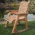 Vail Garden Rocking Armchair - Natural