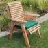 Vail Wooden Garden Armchair - Natural
