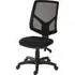 Valencia Office Chair with Gas Lift - Black, Fabric