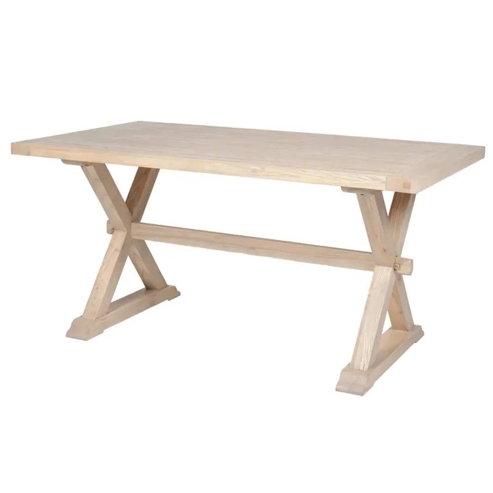 Valencia Small Rectangular Dining Table - Natural, Oak