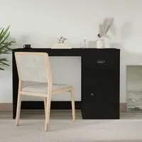 Vance Computer Desk with Storage - Black