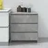 Variel 3-Drawer Chest of Drawers - Concrete Effect