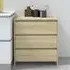 Variel 3-Drawer Chest of Drawers - Sonoma Oak