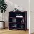 Variel 3-Shelf Bookcase - Smoked Oak, Engineered Wood